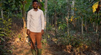 Meet cocoa farmer Bismark